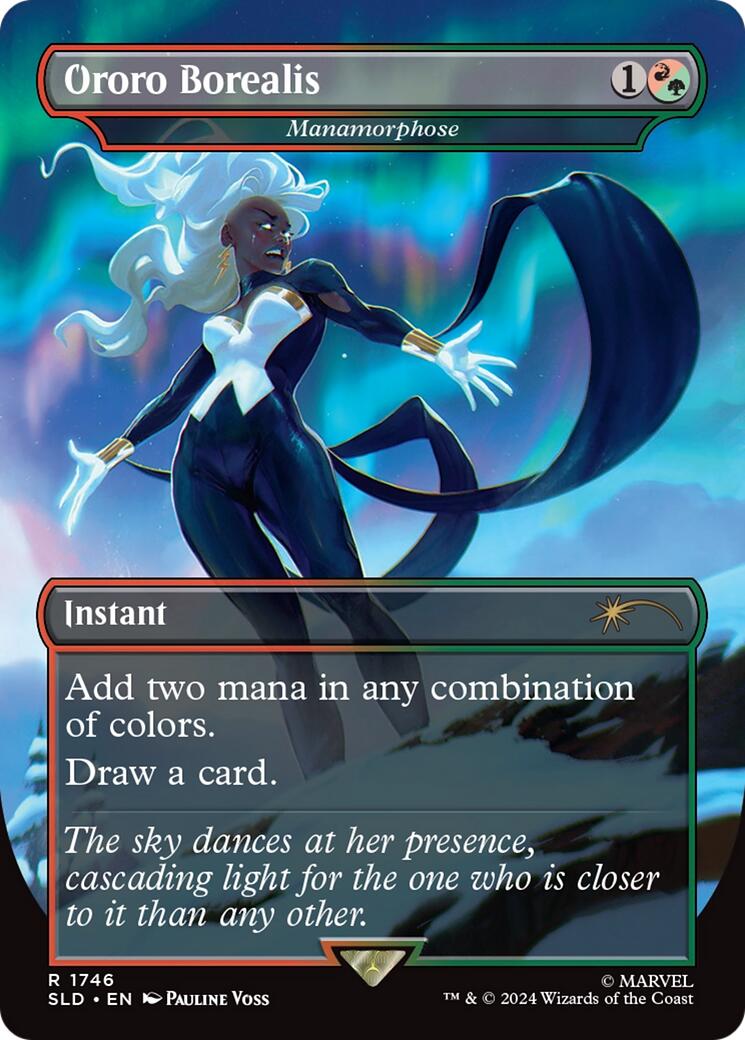 Ororo Borealis - Manamorphose (Rainbow Foil) [Secret Lair Drop Series] | Webway Games