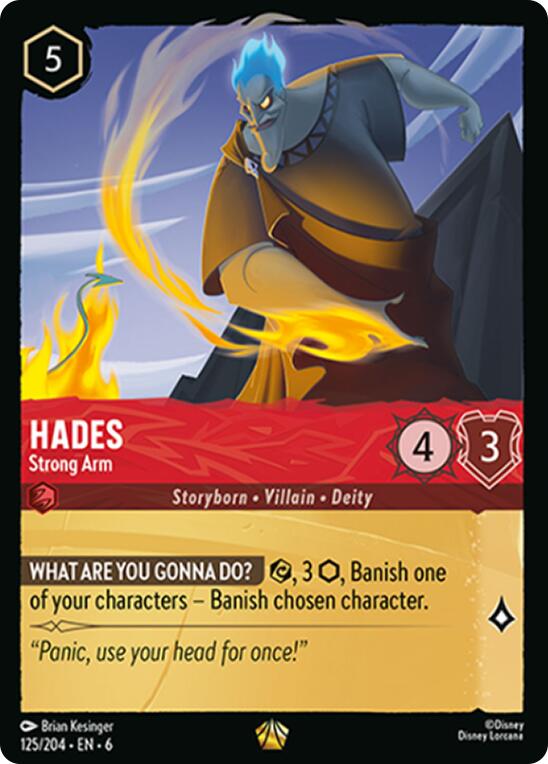 Hades - Strong Arm (125/204) [Azurite Sea] | Webway Games