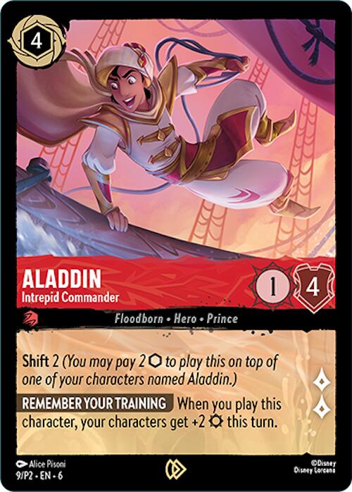 Aladdin - Intrepid Commander (9) [Promo Cards] | Webway Games