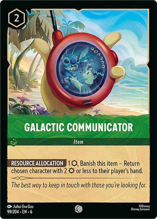 Galactic Communicator (99/204) [Azurite Sea] | Webway Games