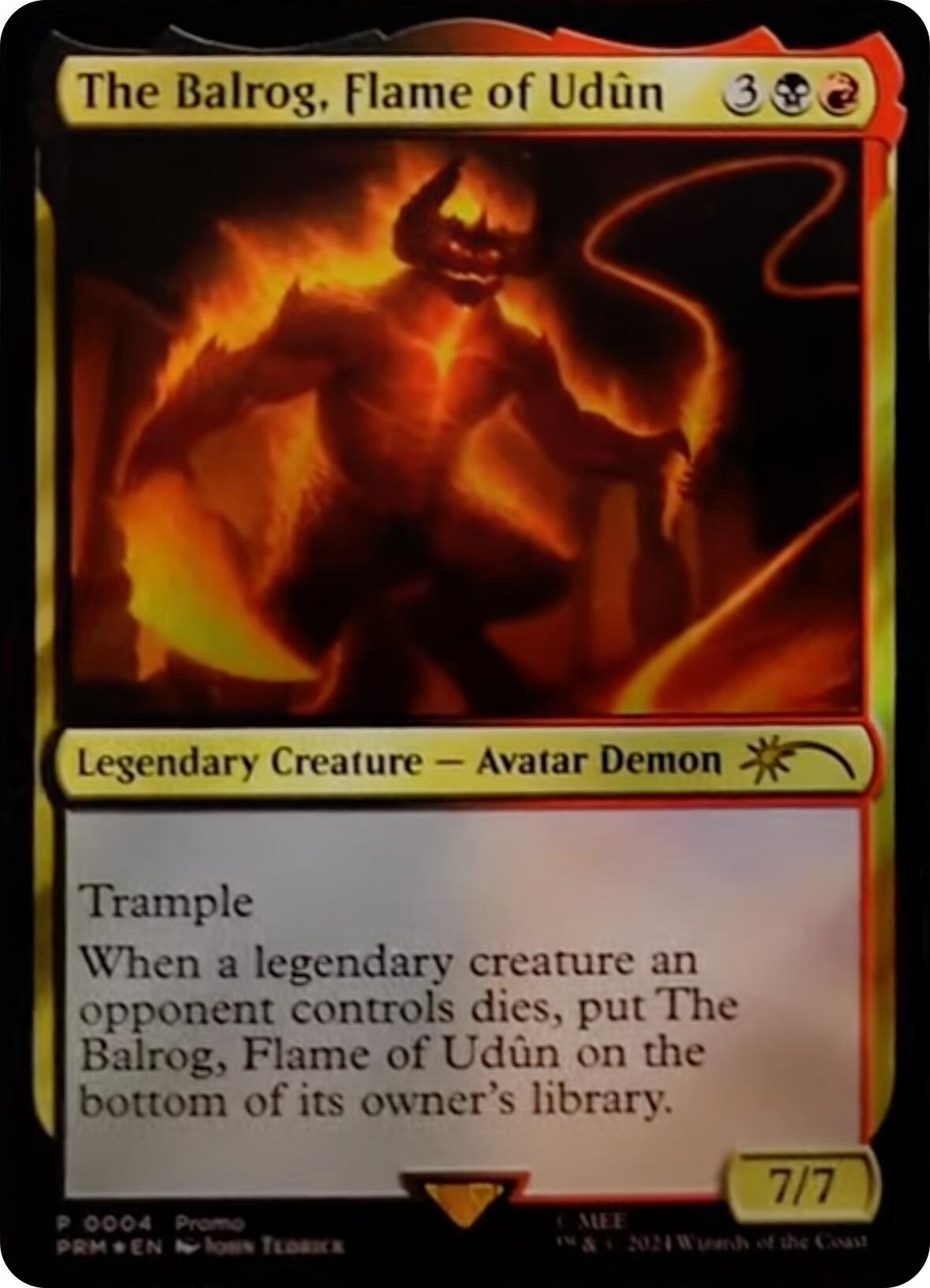 The Balrog, Flame of Udun [Resale Promos] | Webway Games