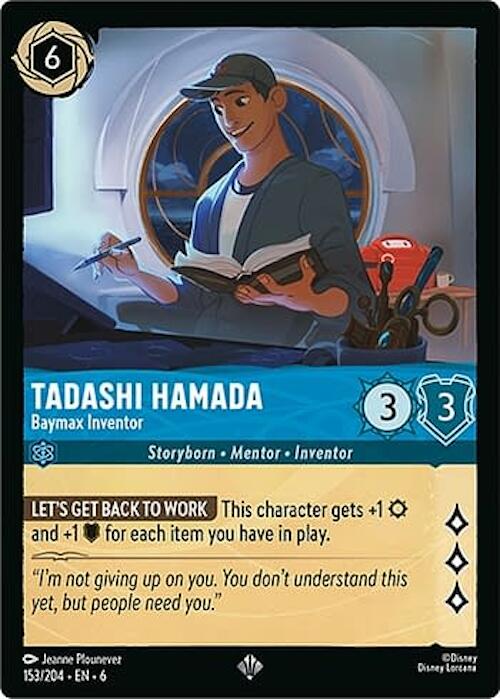 Tadashi Hamada - Baymax Inventor (153/204) [Azurite Sea] | Webway Games
