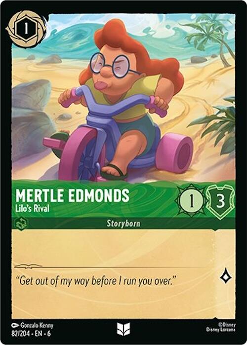 Mertle Edmonds - Lilo's Rival (82/204) [Azurite Sea] | Webway Games