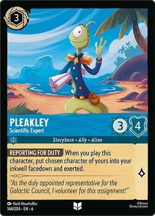 Pleakley - Scientific Expert (144/204) [Azurite Sea] | Webway Games