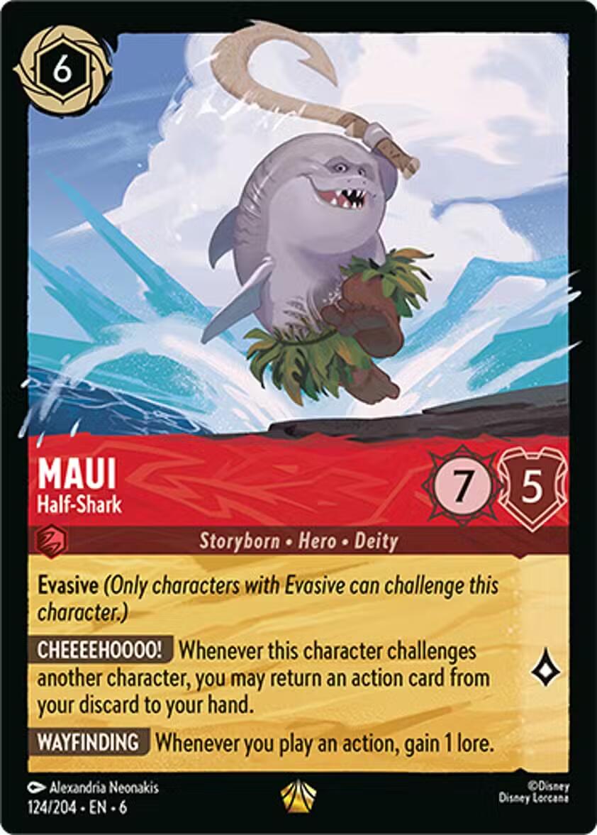 Maui - Half-Shark (124/204) [Azurite Sea] | Webway Games