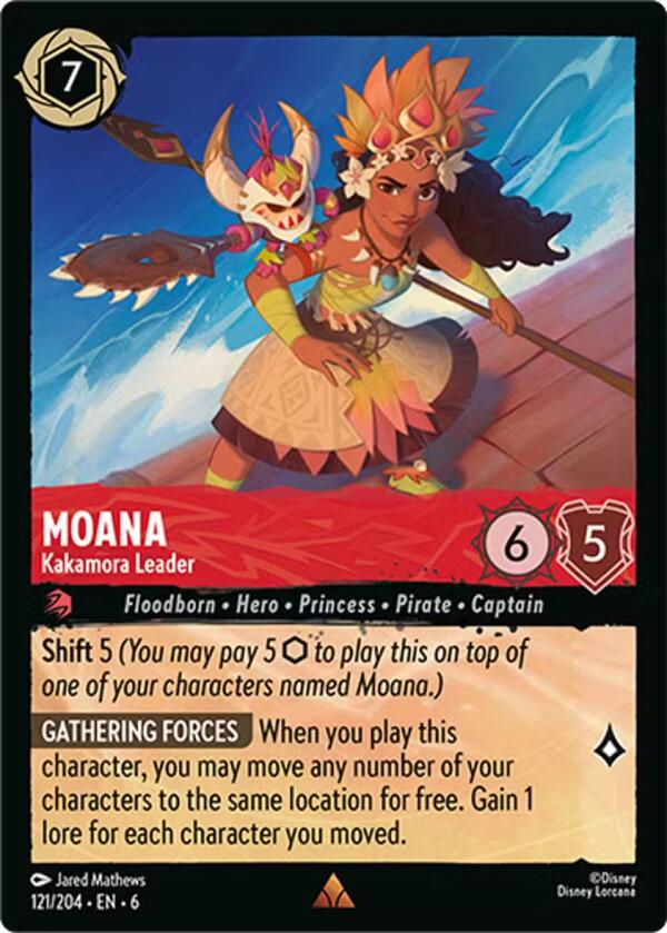 Moana - Kakamora Leader (121/204) [Azurite Sea] | Webway Games