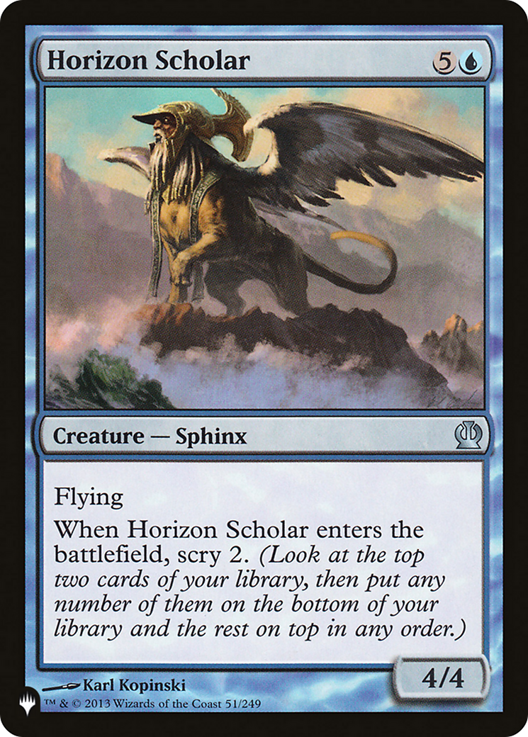 Horizon Scholar [The List] | Webway Games