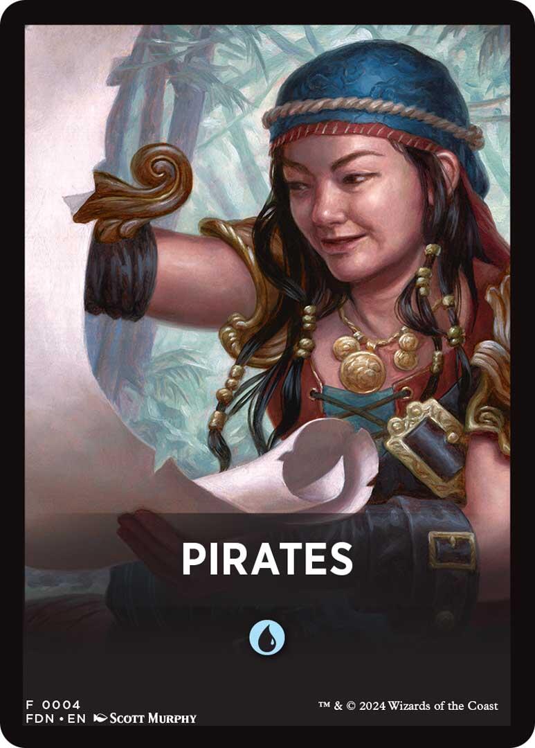 Pirates Theme Card [Foundations Tokens] | Webway Games