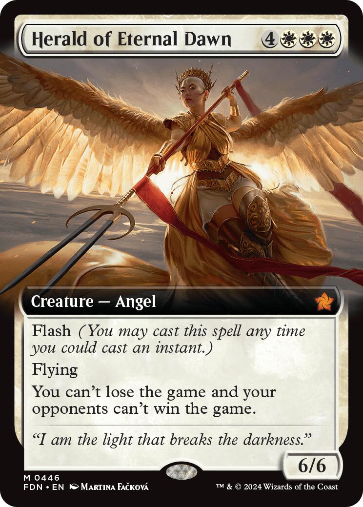 Herald of Eternal Dawn (Extended Art) [Foundations] | Webway Games