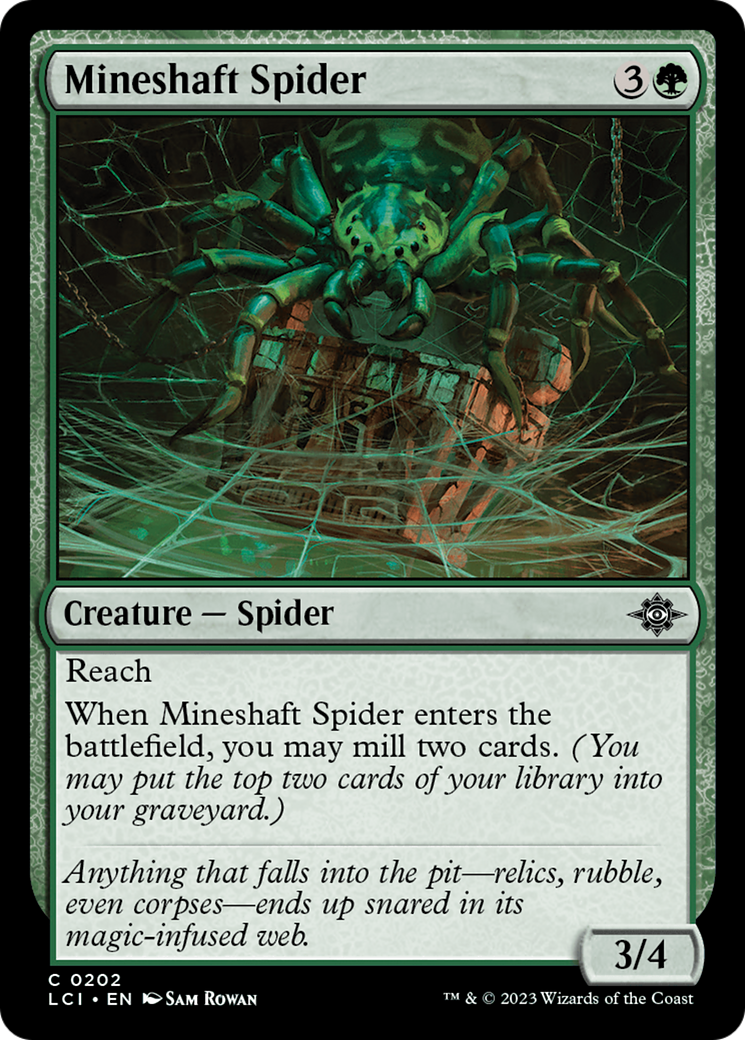 Mineshaft Spider [The Lost Caverns of Ixalan] | Webway Games