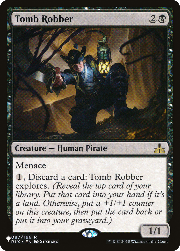 Tomb Robber [The List] | Webway Games