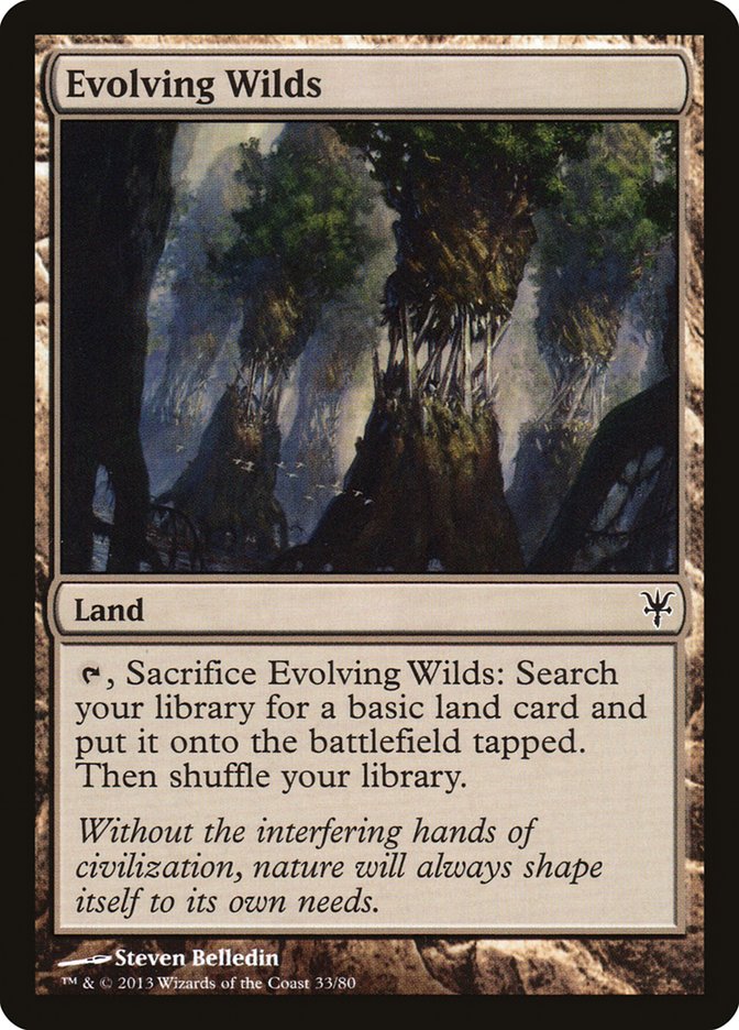 Evolving Wilds [Duel Decks: Sorin vs. Tibalt] | Webway Games