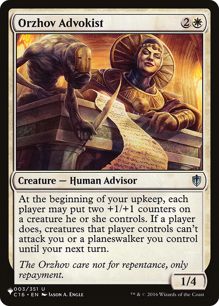 Orzhov Advokist [The List] | Webway Games