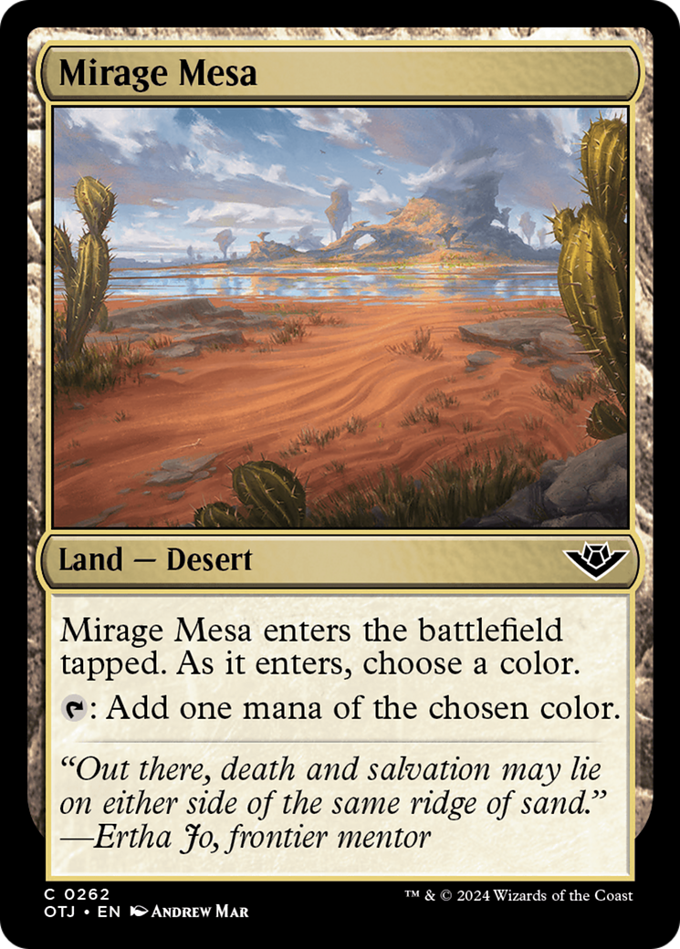 Mirage Mesa [Outlaws of Thunder Junction] | Webway Games