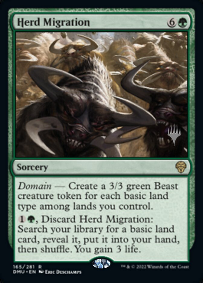 Herd Migration (Promo Pack) [Dominaria United Promos] | Webway Games