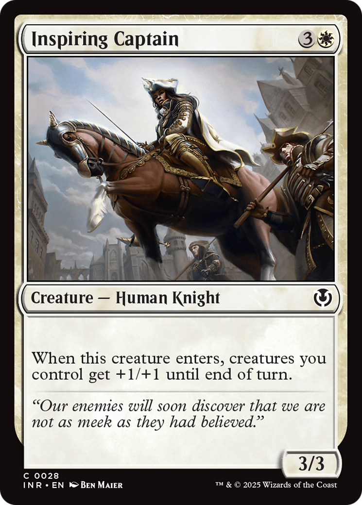 Inspiring Captain [Innistrad Remastered] | Webway Games