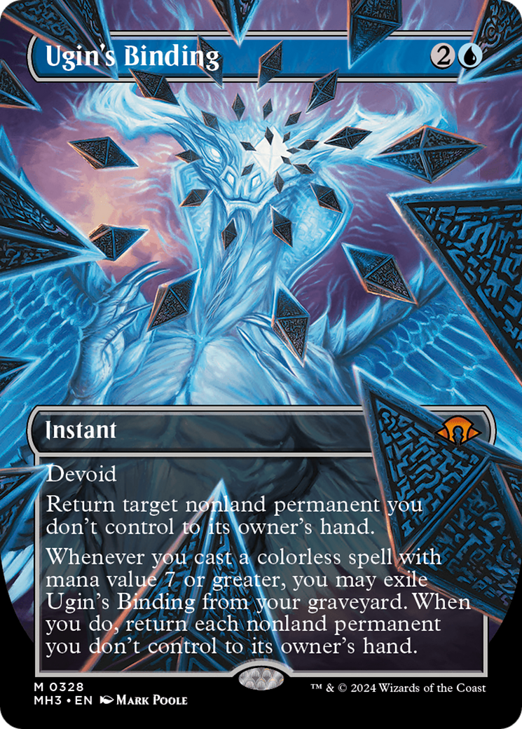 Ugin's Binding (Borderless) [Modern Horizons 3] | Webway Games