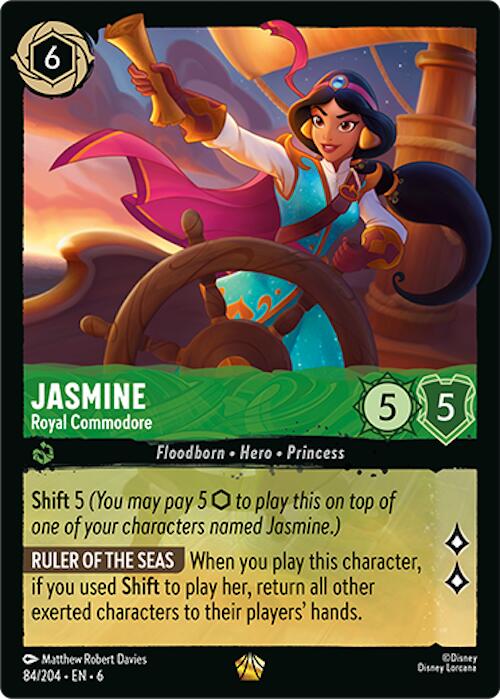 Jasmine - Royal Commodore (84/204) [Azurite Sea] | Webway Games