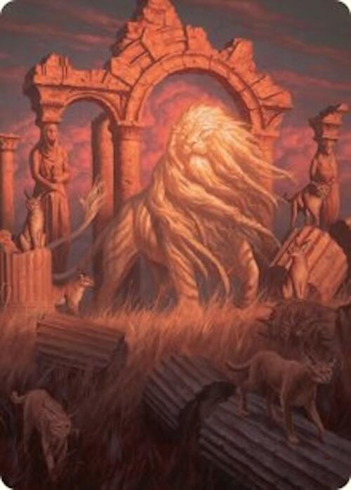 Arahbo, the First Fang Art Card (26/54) [Foundations Art Series] | Webway Games