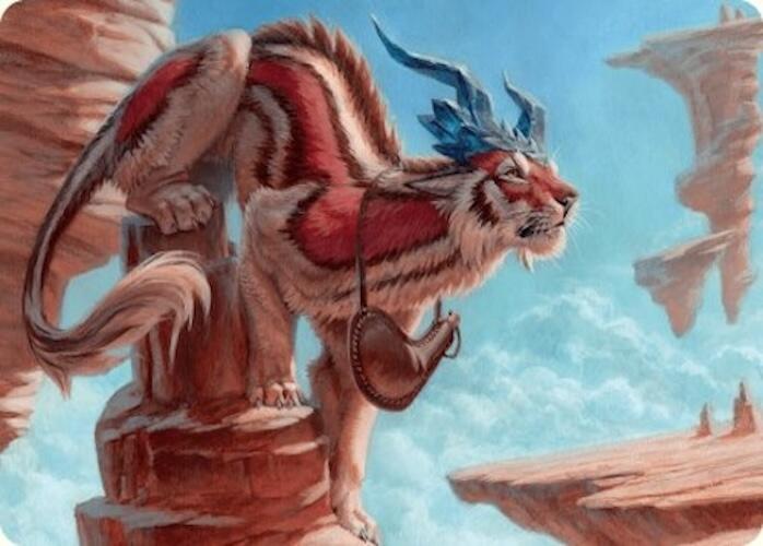 Felidar Savior Art Card (3/54) [Foundations Art Series] | Webway Games