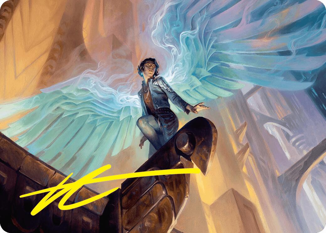 Giada, Font of Hope Art Card (20/54) (Gold-Stamped Signature) [Foundations Art Series] | Webway Games
