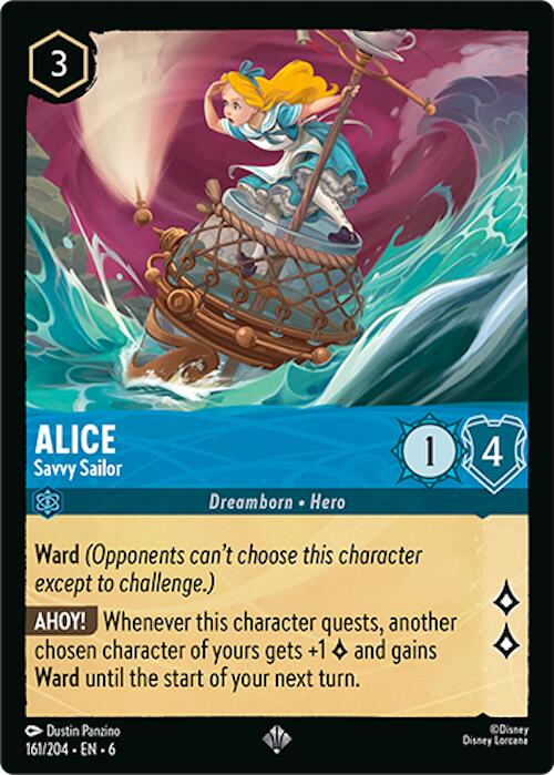 Alice - Savvy Sailor (161/204) [Azurite Sea] | Webway Games