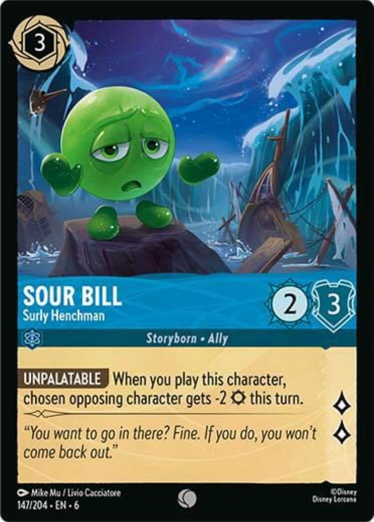 Sour Bill - Surly Henchman (147/204) [Azurite Sea] | Webway Games