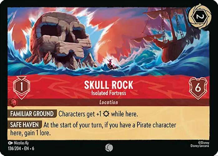 Skull Rock - Isolated Fortress (136/204) [Azurite Sea] | Webway Games