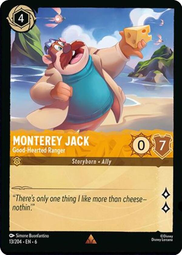 Monterey Jack - Good-Hearted Ranger (13/204) [Azurite Sea] | Webway Games