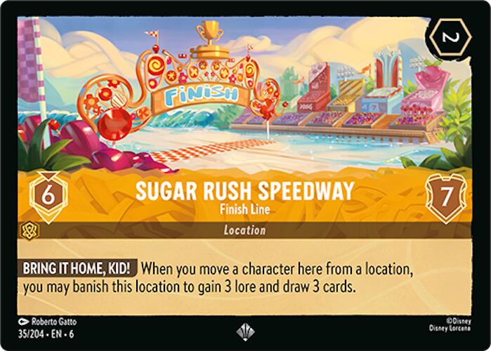 Sugar Rush Speedway - Finish Line (35/204) [Azurite Sea] | Webway Games