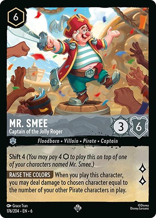 Mr. Smee - Captain of the Jolly Roger (176/204) [Azurite Sea] | Webway Games