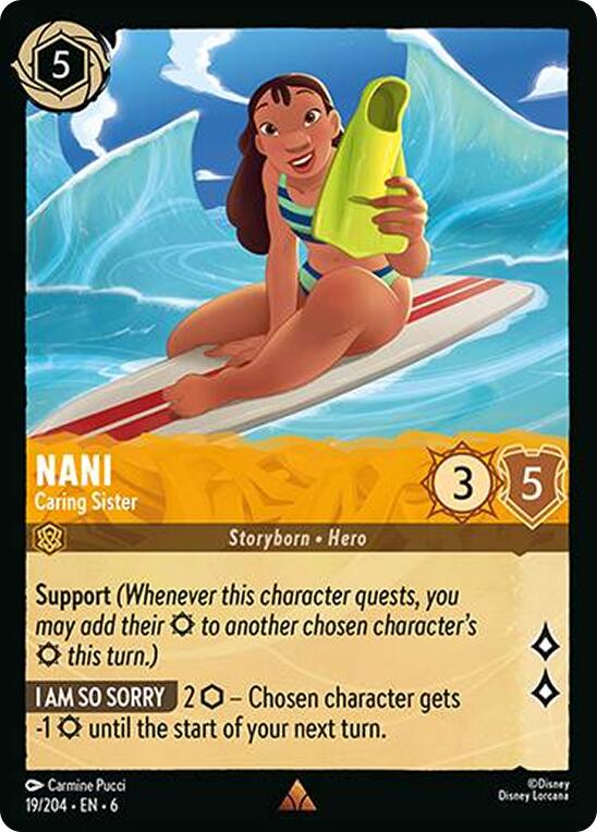 Nani - Caring Sister (19/204) [Azurite Sea] | Webway Games