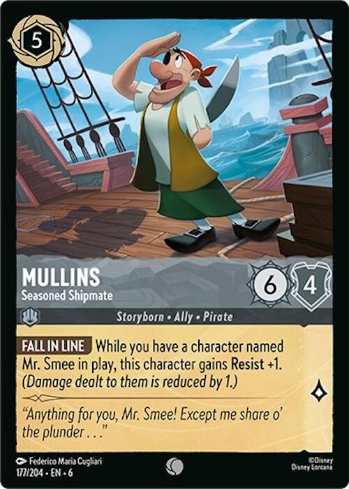 Mullins - Seasoned Shipmate (177/204) [Azurite Sea] | Webway Games