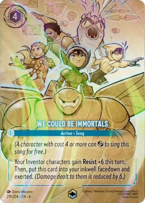 We Could Be Immortals (Enchanted) (219/204) [Azurite Sea] | Webway Games