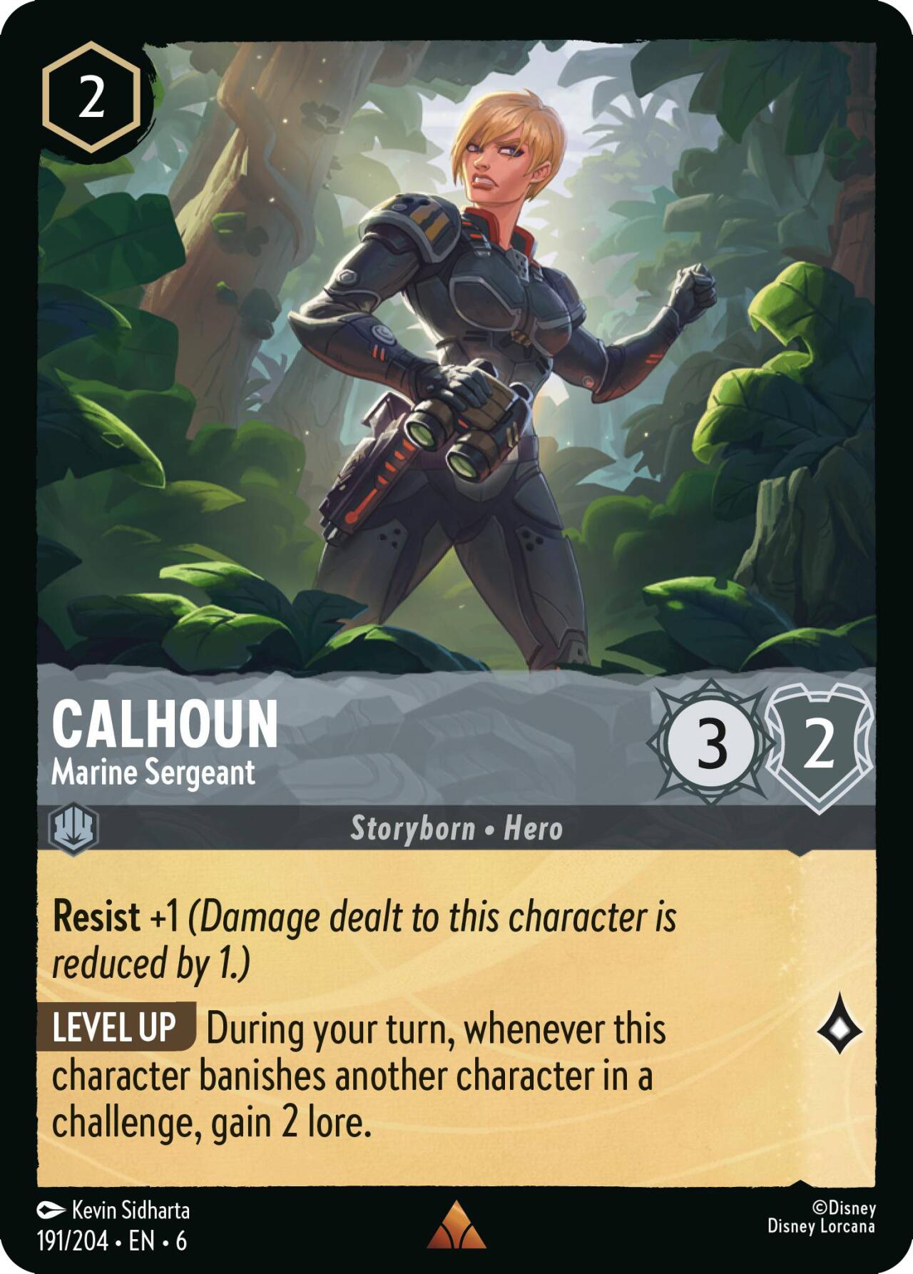Calhoun - Marine Sergeant (191/204) [Azurite Sea] | Webway Games