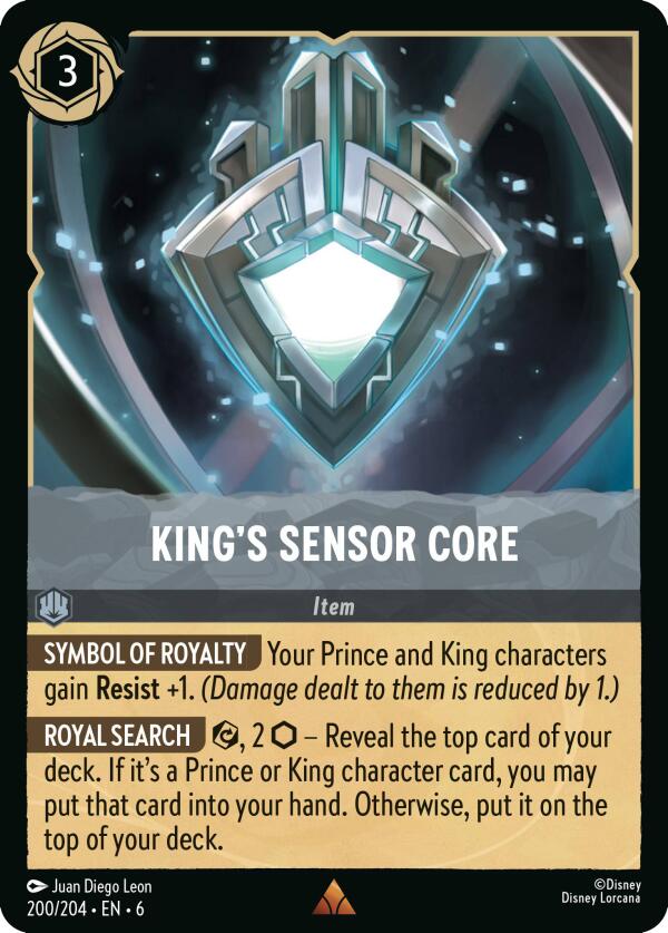 King's Sensor Core (200/204) [Azurite Sea] | Webway Games