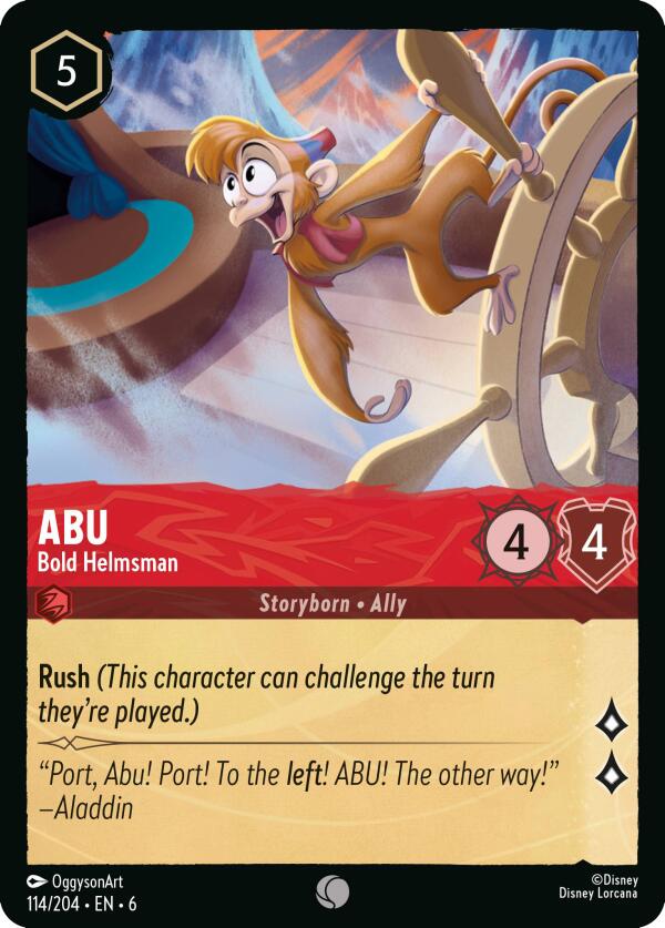 Abu - Bold Helmsman (114/204) [Azurite Sea] | Webway Games