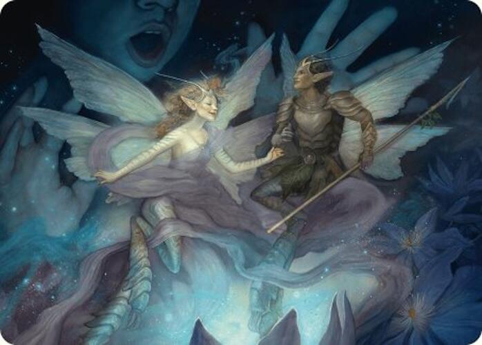 Faebloom Trick Art Card (6/54) [Foundations Art Series] | Webway Games