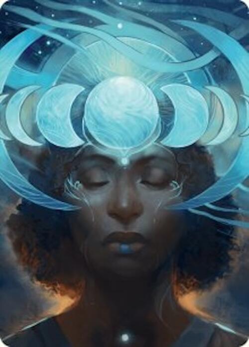 Lunar Insight Art Card (31/54) [Foundations Art Series] | Webway Games