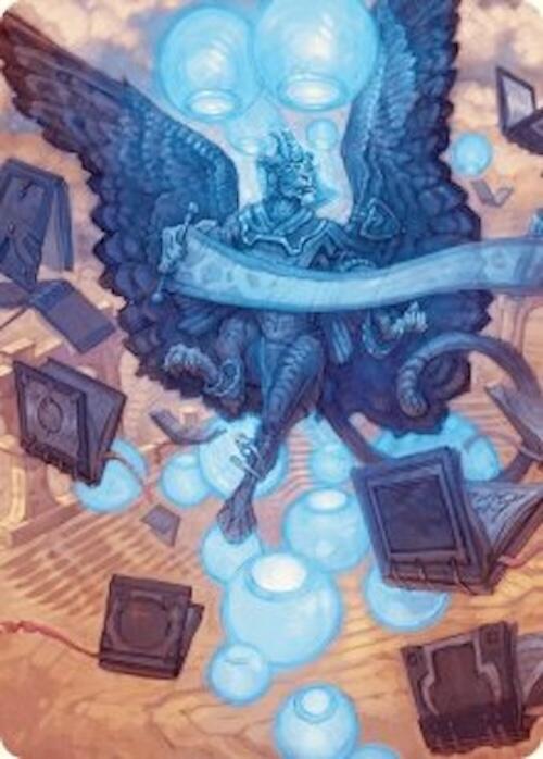 Sphinx of Forgotten Lore Art Card (33/54) [Foundations Art Series] | Webway Games