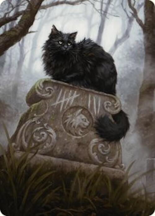 Nine-Lives Familiar 2 Art Card (36/54) [Foundations Art Series] | Webway Games