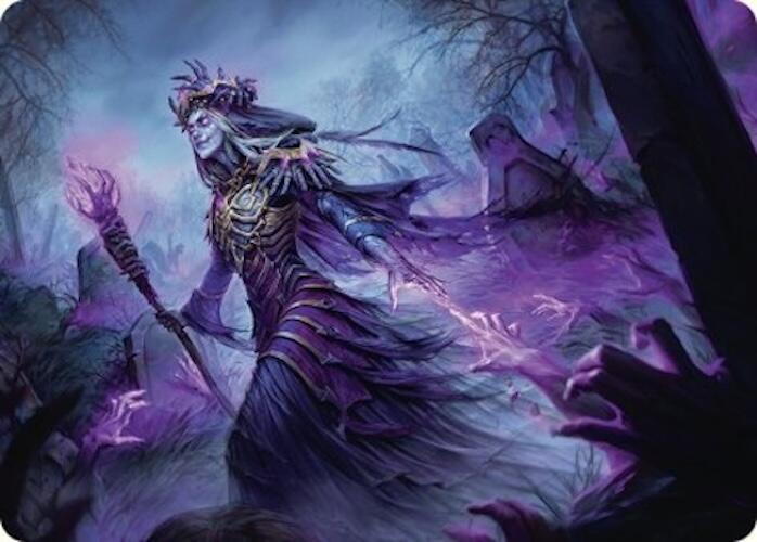 Zul Ashur, Lich Lord Art Card (10/54) [Foundations Art Series] | Webway Games