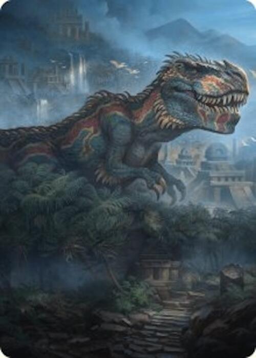 Ghalta, Primal Hunger Art Card (41/54) [Foundations Art Series] | Webway Games
