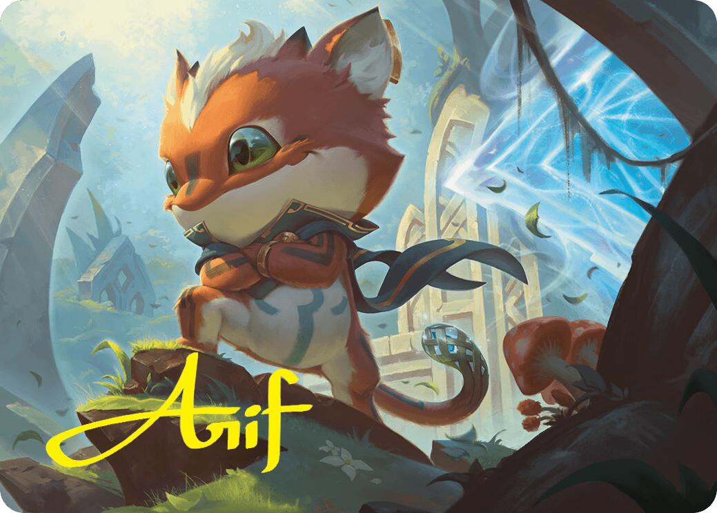 Loot, Exuberant Explorer Art Card (12/54) (Gold-Stamped Signature) [Foundations Art Series] | Webway Games