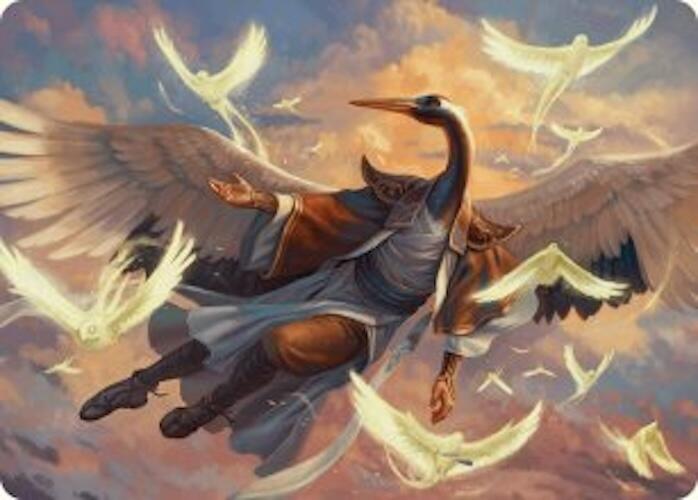 Kykar, Zephyr Awakener Art Card (16/54) [Foundations Art Series] | Webway Games