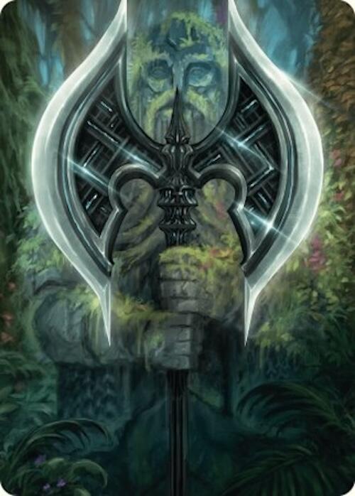 Leyline Axe Art Card (49/54) [Foundations Art Series] | Webway Games