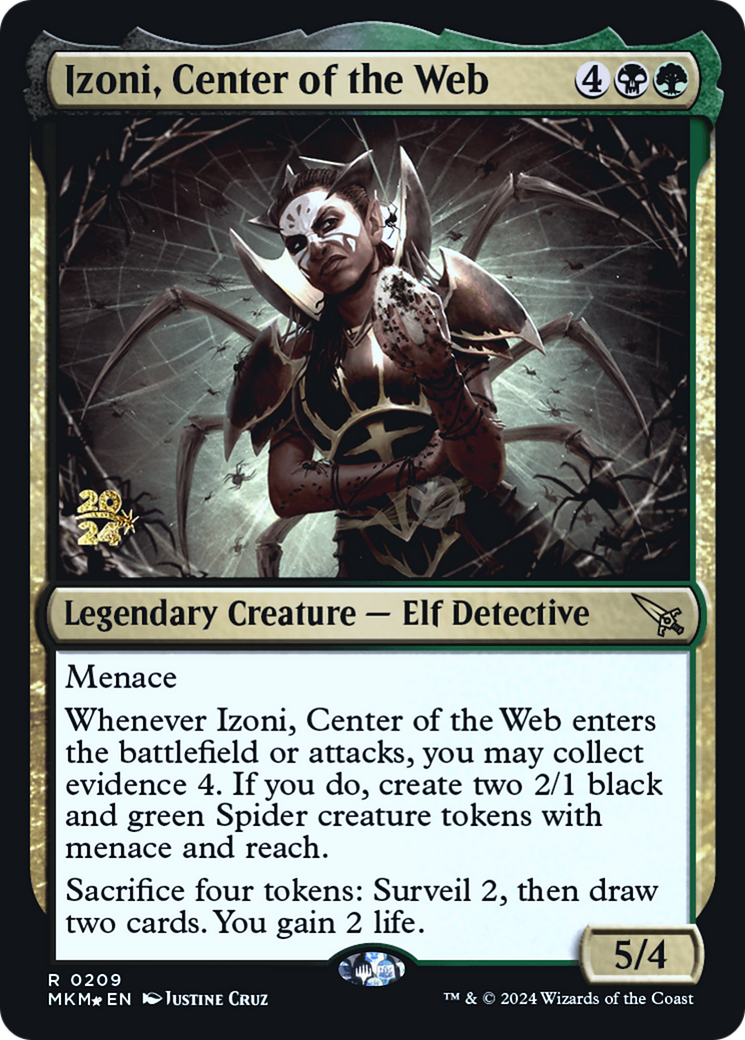 Izoni, Center of the Web [Murders at Karlov Manor Prerelease Promos] | Webway Games