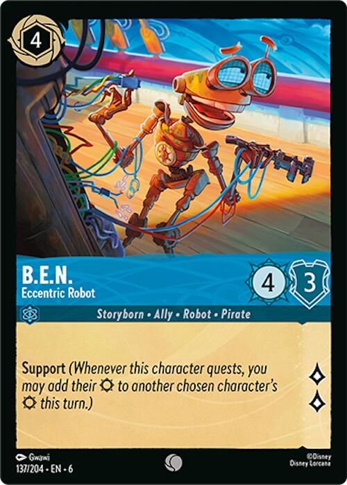 B.E.N. - Eccentric Robot (137/204) [Azurite Sea] | Webway Games