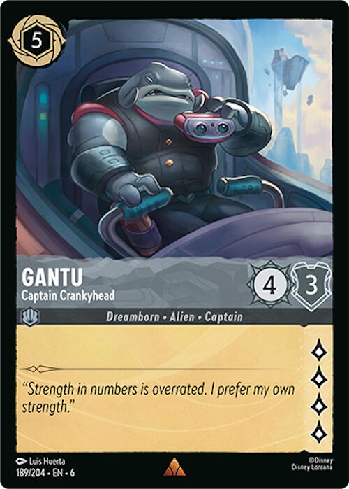 Gantu - Captain Crankyhead (189/204) [Azurite Sea] | Webway Games