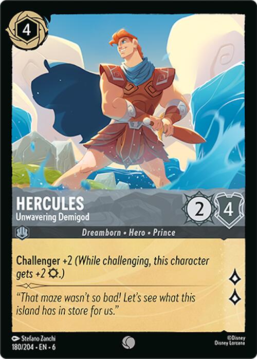Hercules - Unwavering Demigod (180/204) [Azurite Sea] | Webway Games